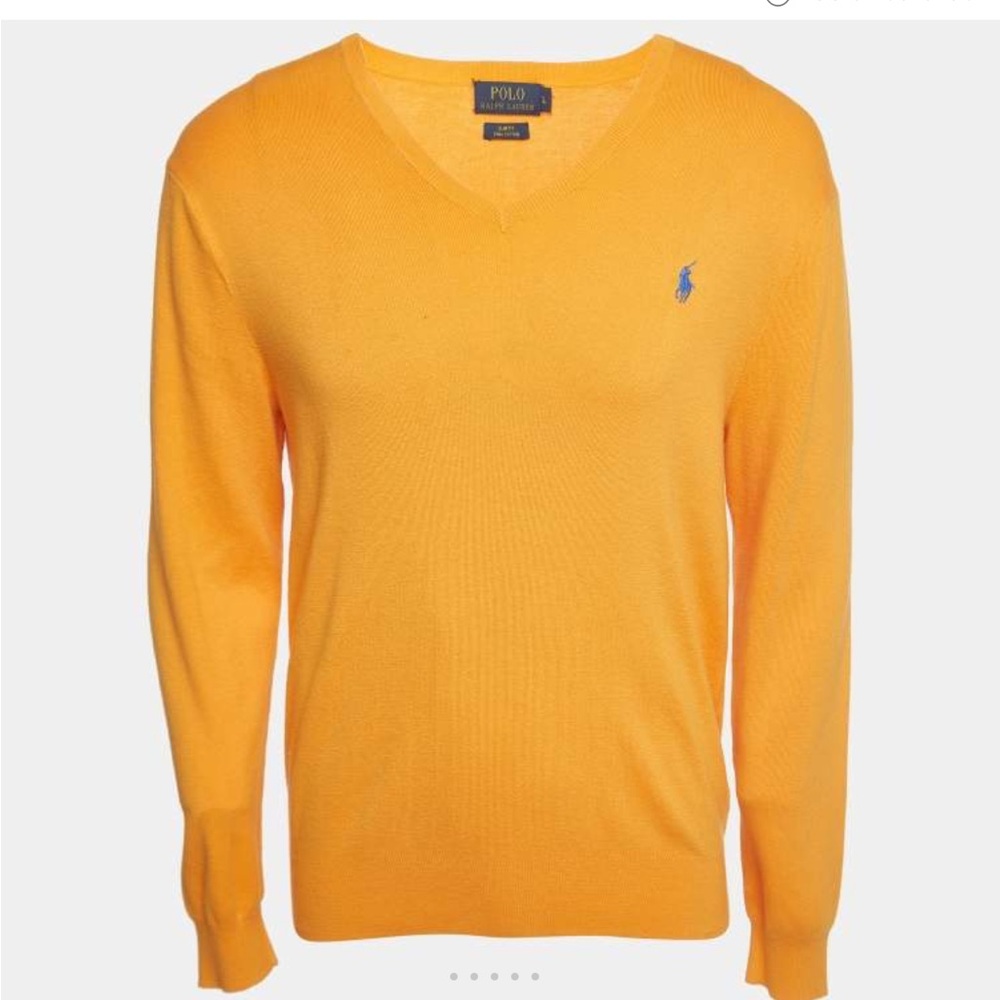Polo Ralph Lauren Embroidered Logo Pima Cotton Slim Fit Sweater